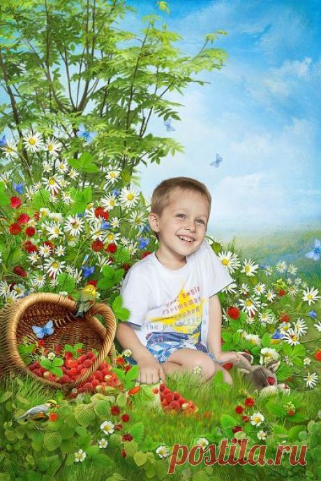 Коллажи для фотографов
&quot;Земляничка 2&quot;