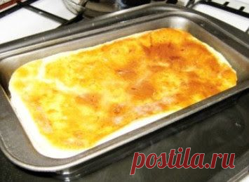 Омлет в духовке (блюда для завтрака)