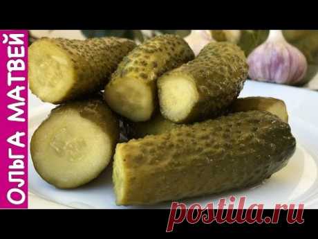Малосольные Огурцы - Очень Хрустящие, За Одни Сутки | Pickled Cucumbers For 24h, English Subtitles