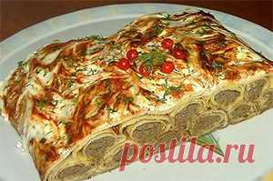 Вкусные блинные торты с разными начинками