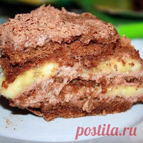 ШОКОЛАДНО-БАНАНОВЫЙ ТОРТ » В сети – себя просвети! - Развлекательный портал!