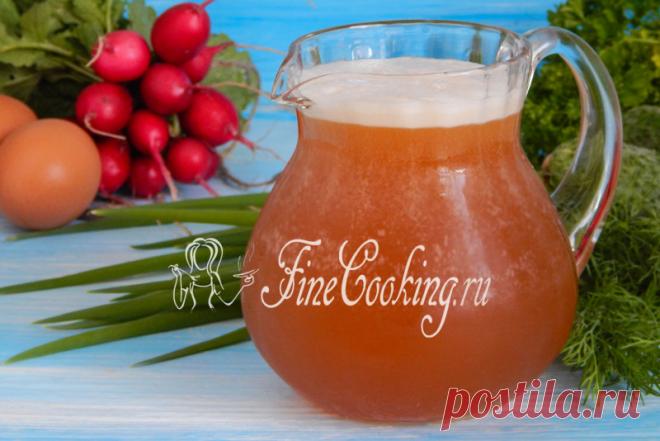 Домашний квас для окрошки - рецепт с фото