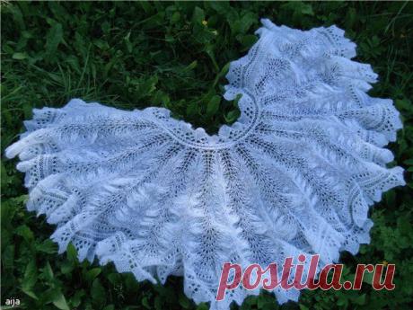 Накидка и шали. Схемки. / Вязание спицами / Вязание для женщин спицами. Схемы