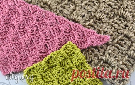 Вязание крючком от угла • Техника энтрелак (С2С). / Вязание крючком от Елены Кожухарь