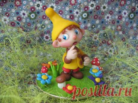 Мои рукоделия: Гномик Вася