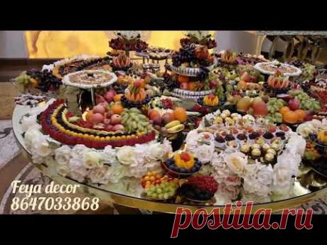 Свадебный фуршетный стол в Triumph эвент холл. 89647033868