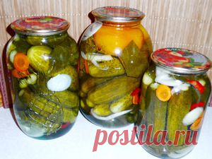Маринованные огурцы.. Рецепт c фото, мы подскажем, как приготовить!