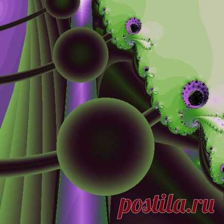 Фрактал, сделан в программе Fractal Explorer