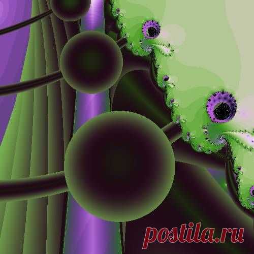 Фрактал, сделан в программе Fractal Explorer