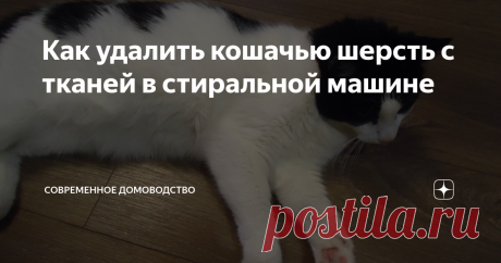 Как удалить кошачью шерсть с тканей в стиральной машине Вот уже почти 20 лет живет у меня кот. Он не очень пушистый, средней лохматости. Но видимо в силу солидности возраста шерсть его стала склонна к выпадению. И мне пришлось озадачиться вопросом: как эту шерсть убрать с ткани?
Опытные люди советуют постирать вещи в стиральной машине с парой-тройкой влажных салфеток. Якобы волосы налипнут на салфетку, а ткань будет чистой и ароматной, если салфетки