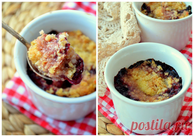 MY FOOD или проверено Лизой: Ягодные десерты (крамбль).