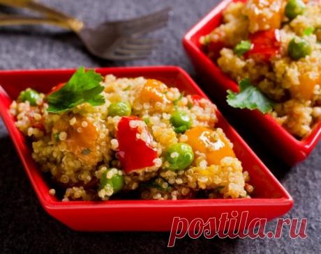 Великий пост 2016: киноа с овощами