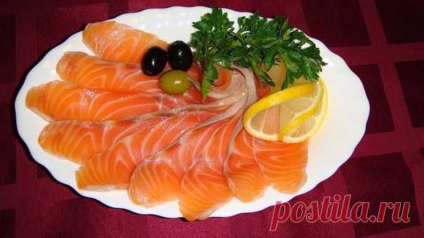 🍅 Как красиво выложить рыбную нарезку 🍅
