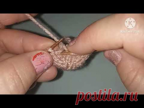 мк.попетельно как я вяжу мысок для следочков и носочков. #носочки_следочки_мысок
