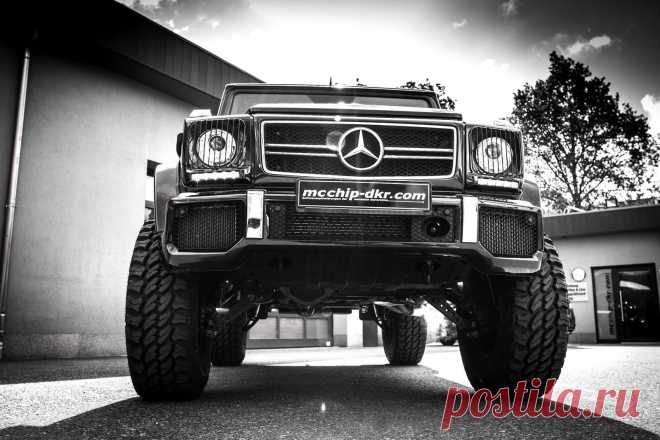 800-сильный Mercedes G63 AMG от немецких тюнеров