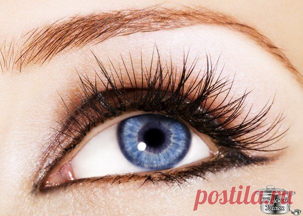 Женский Уголок ✔ Советы хозяйкам    Три самых действенных рецепта для густых ресниц