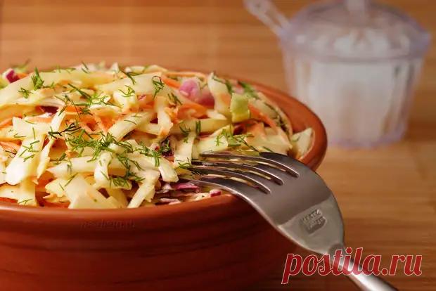 (99+) Очень вкусный фермерский салат 1770 года. Я бы сказала - выдающийся! - БУДЕТ ВКУСНО! - медиаплатформа МирТесен