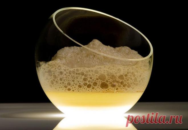 Шафрановый крем с кофейной пеной в молекулярной кухне