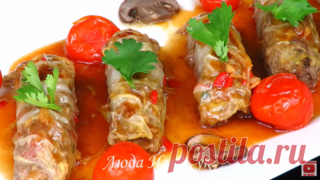«Китайские голубцы» - с пекинской капустой, в кисло-сладком соусе. Вкуснятина на новогодний стол 2020. - Коллекция замечательных рецептов