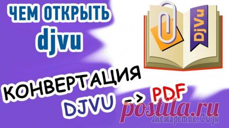 Как конвертировать DjVu в PDF с помощью программ