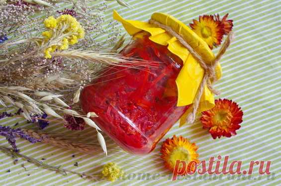 Вкусная заправка для борща на зиму с помидорами | Домашний Ресторан