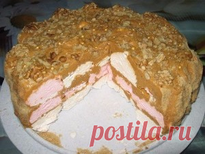 Зефирный торт без выпечки | Вкусняшка