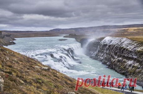 Самые красивые водопады Исландии.