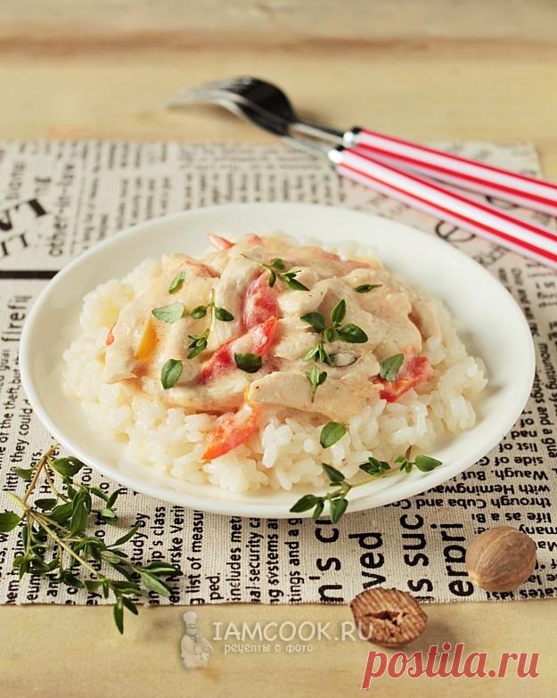 Фрикасе из курицы с овощами — рецепт с фото пошагово