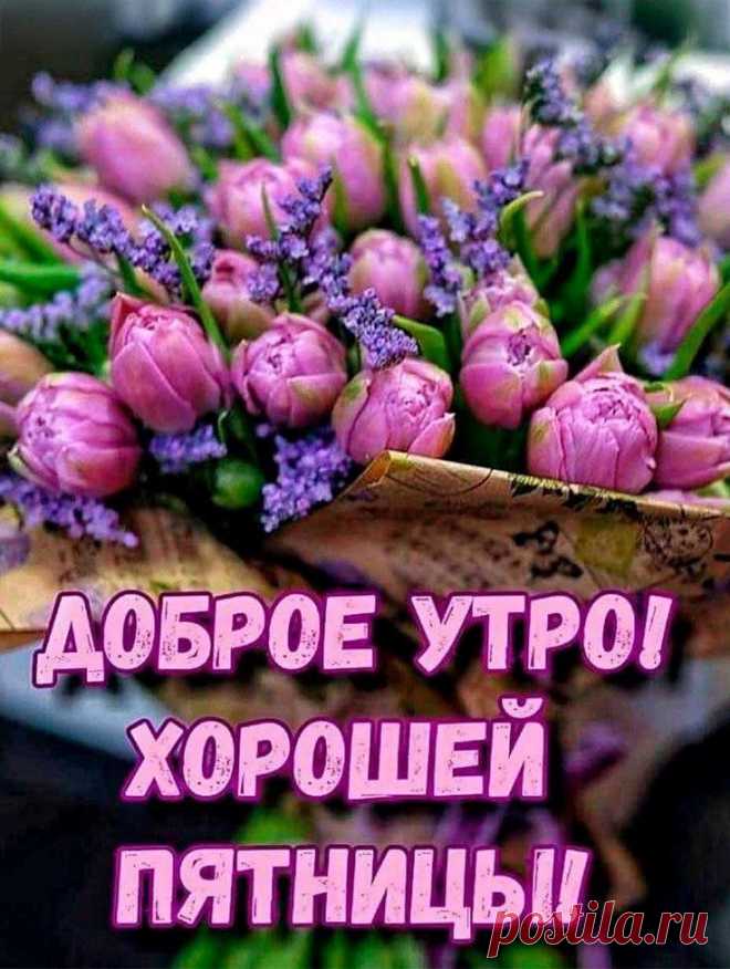 С добрым утром пятницы! Желаю отличного настроения, лёгкого рабочего дня, головокружительно весёлого вечера и шикарных выходных! доброе утро пятница открытки