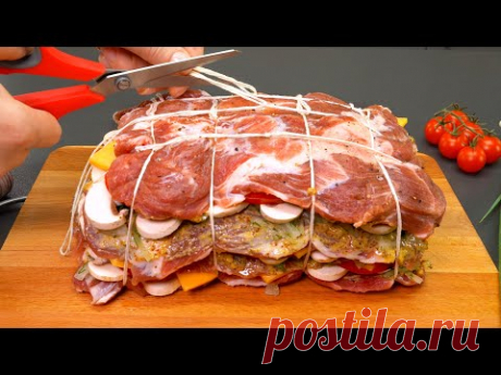 3 лучших рецепта с мясом как в ресторане. 🔝Вкусно и просто!