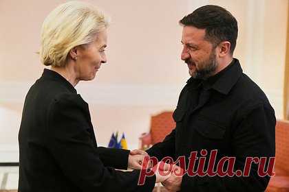 Фон дер Ляйен поговорила с Зеленским о будущем Украины