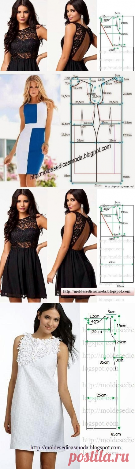 Мастера и умники: Летние платья с простыми выкройками. Сообщение №10