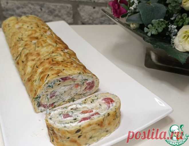 Рулет из кабачков – кулинарный рецепт