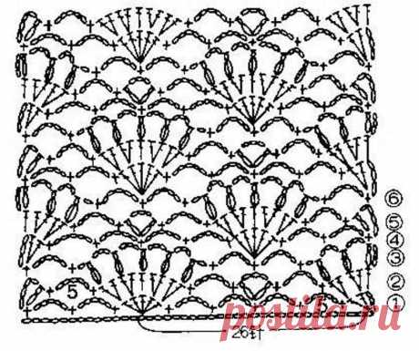 Узоры крючком