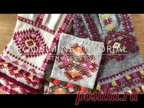 Estonian Roosimine Knitting Tutorial