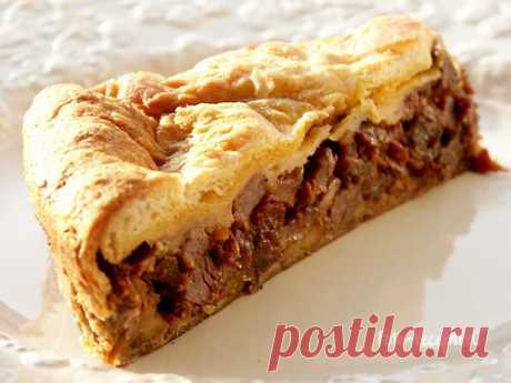 ♥ღ♥Рецепт от бабушки Лили. Пирог с мясом ♥ღ♥Гости через час♥ღ♥