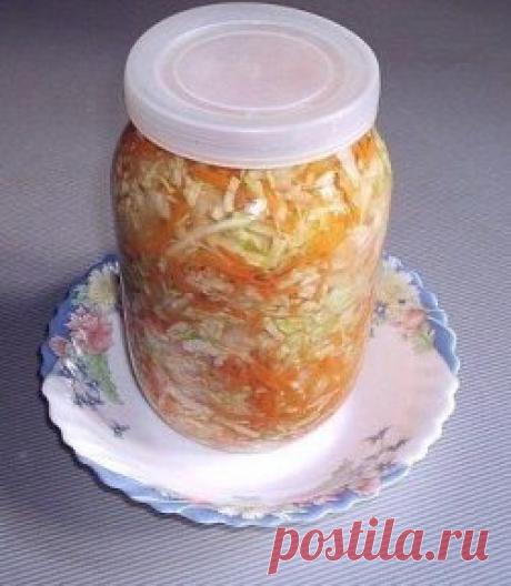 Вкусная капустка за сутки!..