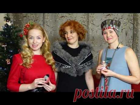 МК Валентины Невежиной  тряпичная кукла "Девочка"