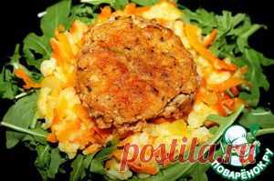 Котлеты "ФаСольКа" с сырной начинкой - кулинарный рецепт