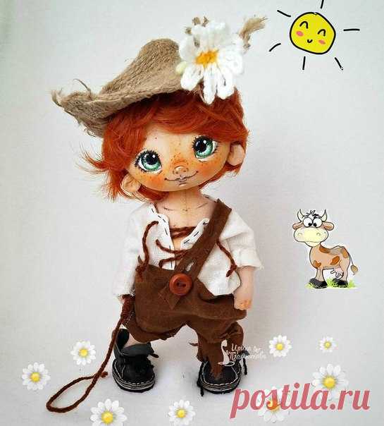 Исчо одна)Последняя)
#Пастушок
#Сладулькиотириски 
#авторскаякукла 
#кукларучнойработы