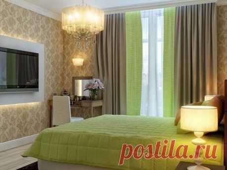 что здесь интересно , так это- шторы