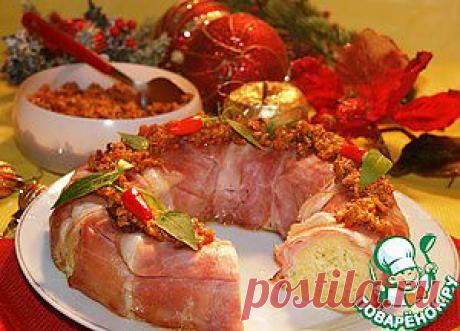 Рождественская рисовая бомба - кулинарный рецепт