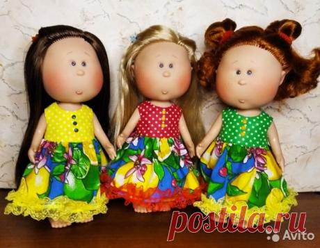 Платье для куклы nines d'onil mia купить в Приозерске | Личные вещи | Авито