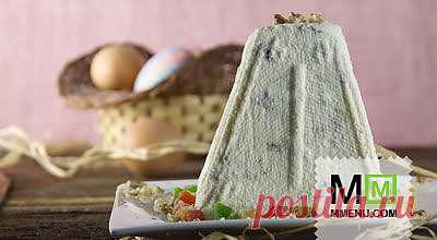 Русская творожная пасха - кулинарный рецепт.