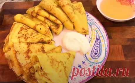 Тонкие блины на молоке - 8 простых и вкусных рецептов