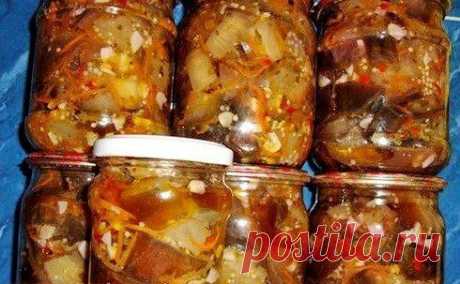 10 рецептов из БАКЛАЖАНОВ на зиму - Простые рецепты Овкусе.ру