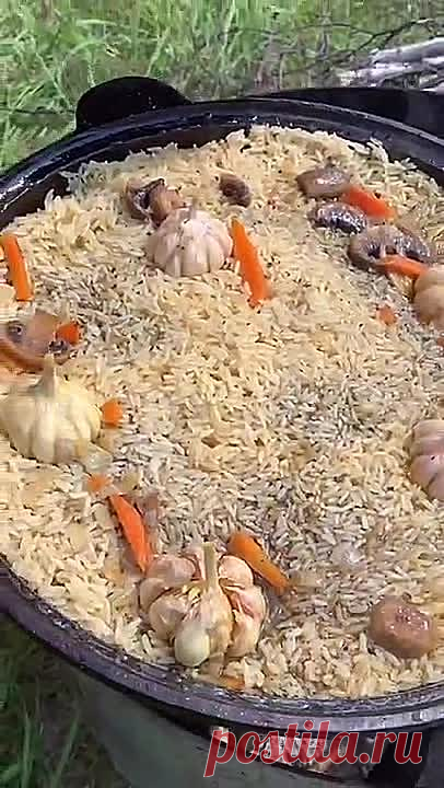 Вкусно до мурашек ! Плов без мяса, я даже не подумала о мясе, когда его ела!