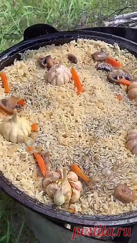 Вкусно до мурашек ! Плов без мяса, я даже не подумала о мясе, когда его ела!