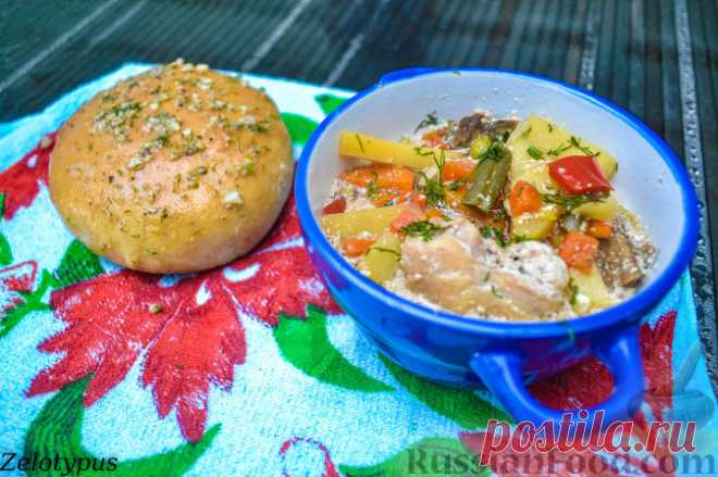Жаркое из курицы - дежурное мясное блюдо