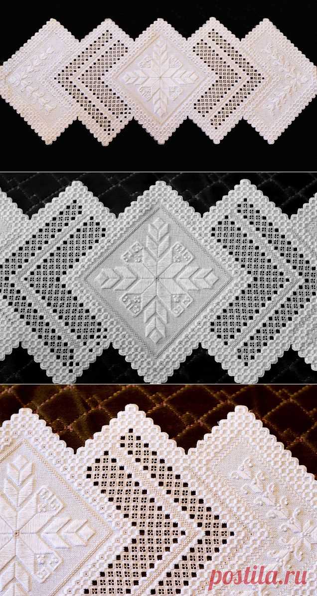 «Воспевание радости жизни» / Вышивка / Хардангер